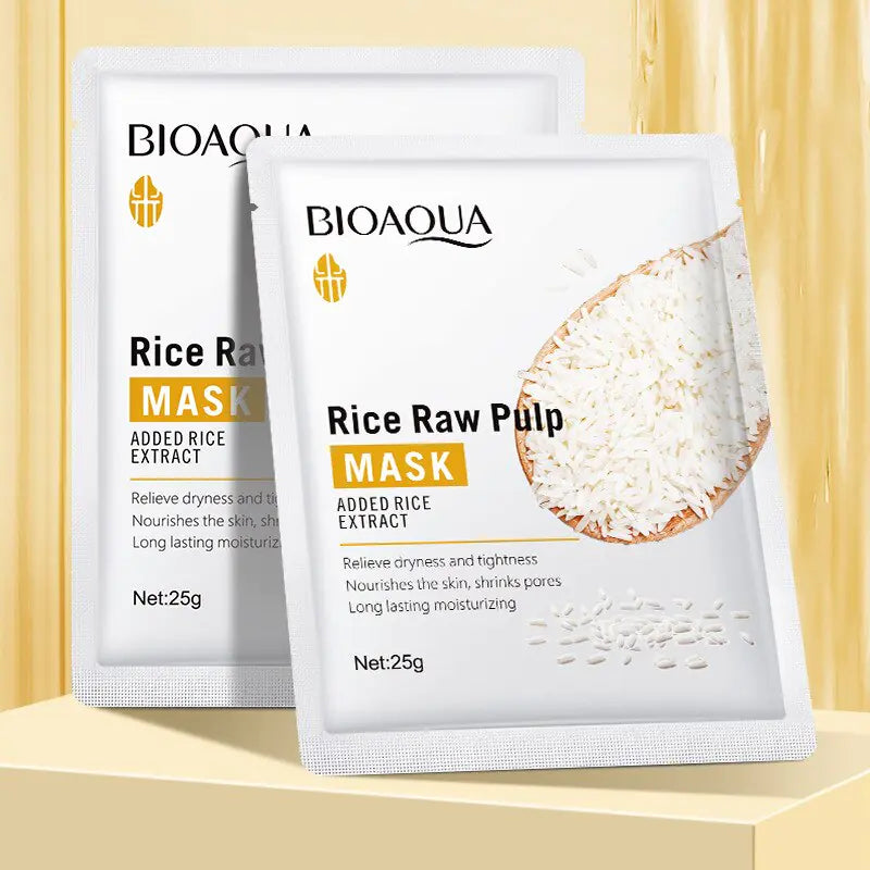 Bioaqua Rice Face Care Sheet Masks