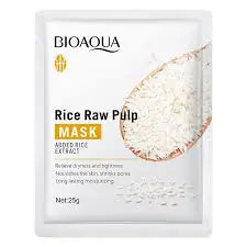 Bioaqua Rice Face Care Sheet Masks